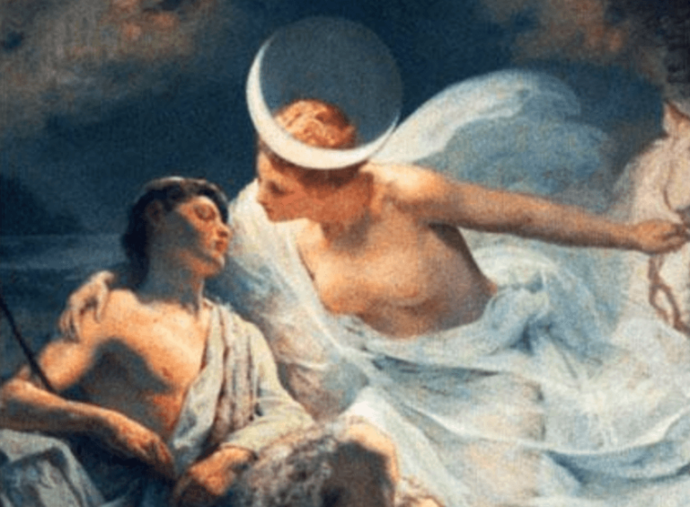 Der Mythos von Selene, der Mondgöttin