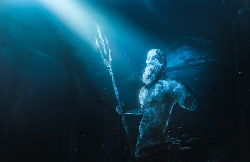 Der Mythos von Poseidon, dem Gott der Meere