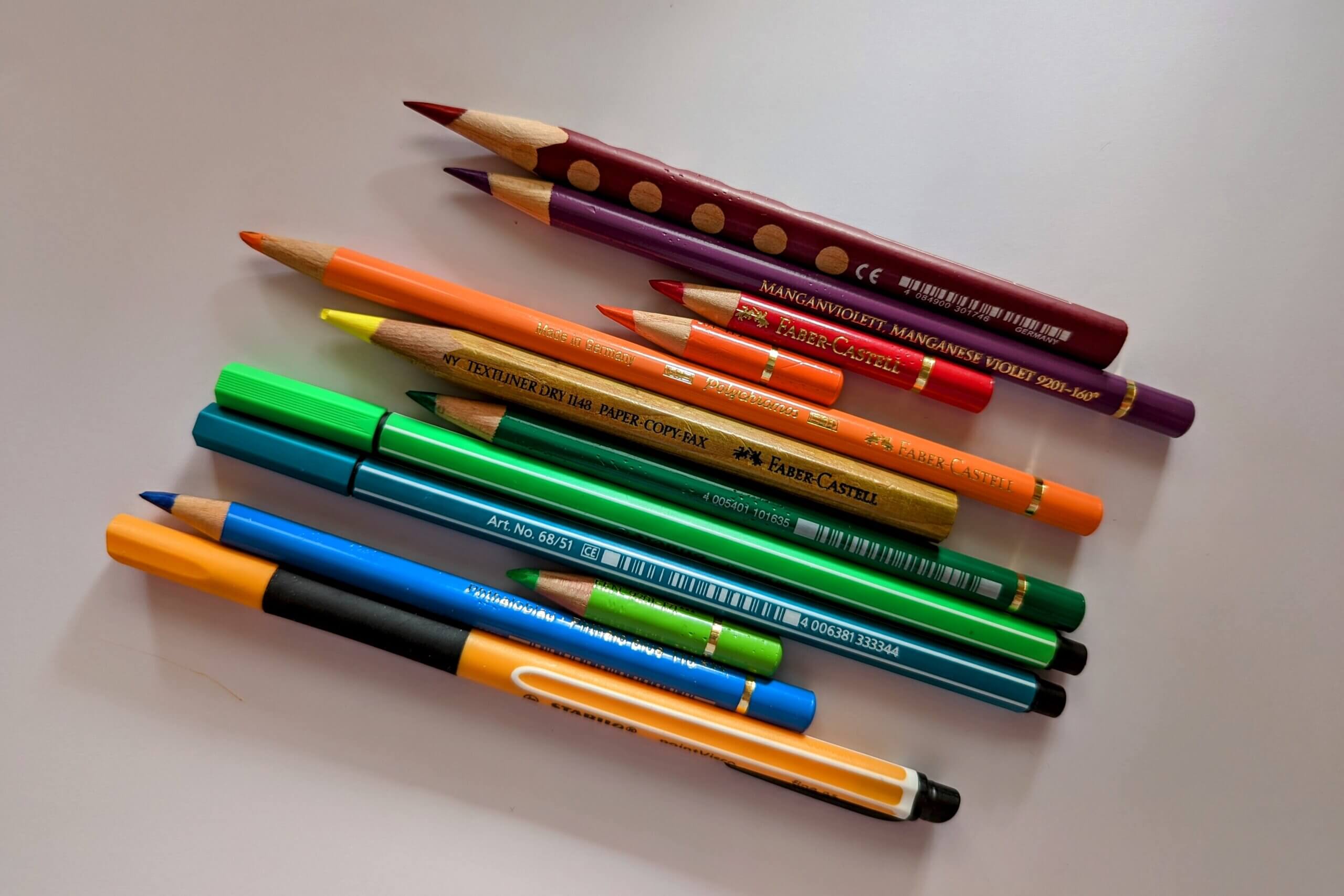 Stifte für NeuroGraphik