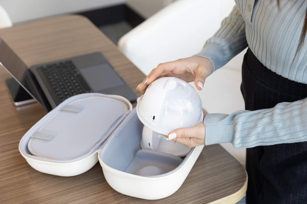 tragbare stillpumpe im büro